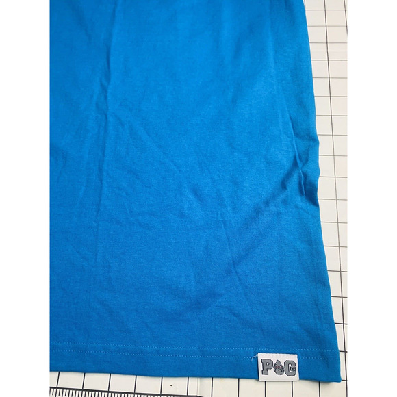 Planet of the Grapes Clothes Blue w/ Silver Elevate Keep It Lit T-Shirt XL NWT - Picture 5 of 10